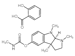 CAS:57-64-7	Physostigmine (salicylate)	水杨酸毒扁豆碱   批量生产 