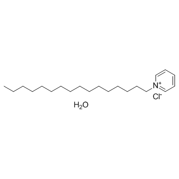 CAS:6004-24-6	Cetylpyridinium (chloride monohydrate)	十六烷基氯化吡啶  原研药中间体供应  