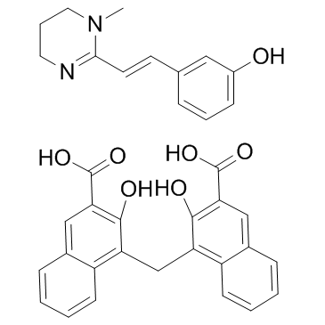 CAS:68813-55-8	Oxantel (pamoate)	酚嘧啶 扑蛲灵    批量生产  
