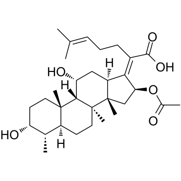 CAS:6990-06-3  	Fusidic acid	夫西地酸   药物分子开发  