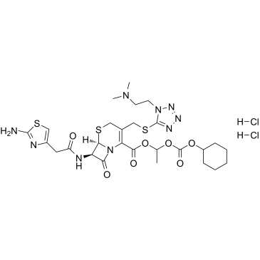 CAS:95789-30-3	Cefotiam hexetil (hydrochloride)	头孢替安海替酯盐酸盐    公斤级
