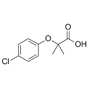 CAS:882-09-7	Clofibric acid	2-(4-氯苯氧基)异丁酸    规模供应