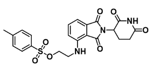 CAS： 1957235-68-5     泊马度胺-氨基-一聚乙二醇-对甲苯磺酰酯    Pomalidomide-NH-PEG1-Tos