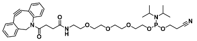 DBCO-PEG4-亚磷酰胺   二苯并环辛炔-四聚乙二醇-亚磷酰胺