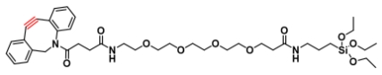 CAS: 2353410-02-1   DBCO-PEG4-Silane   二苯并环辛炔-四聚乙二醇-三甲氧基硅烷 