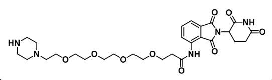 Pomalidomide-PEG4-piperazine      泊马度胺-四聚乙二醇-哌嗪    
