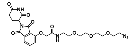 Thalidomide-O-amido-PEG3-azide     沙利度胺-O-酰胺-三聚乙二醇-叠氮
