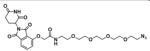 CAS  : 2411681-89-3    Thalidomide-O-amido-PEG4-azide     沙利度胺-O-酰胺-四聚乙二醇-叠氮  
