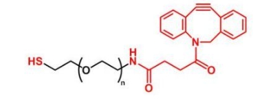  SH-PEG-DBCO   巯基聚乙二醇二苯基环辛炔