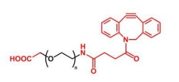 COOH-PEG-DBCO   羧基聚乙二醇二苯基环辛炔