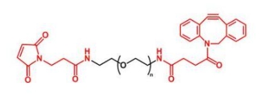 MAL-PEG-DBCO   马来酰亚胺聚乙二醇二苯基环辛炔  