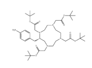 DOTA-p-NH2-Bn-(COOt-Bu)4，446061-19-4