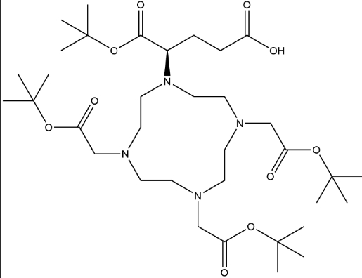 (R)-DOTAGA-(COOt-Bu)₄，CAS号817562-90-6，大环化合物，良好的金属配位能力