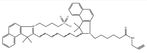 ICG-Alkyne，CAS: 1622335-41-4，生物正交标记