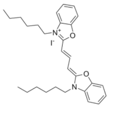 碘代3,3'-二己氧基羰花青	 