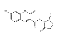 CAS号：134471-24-2；7-羟基香豆素-3-羧酸琥珀酰亚胺酯
