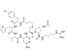   c(Bua-Cpa-Thi-Val-Asn-Cys)-Pro-d-Arg-