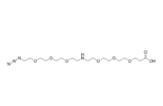 N-(Azido-PEG3)-NH-PEG3-acid HCl 