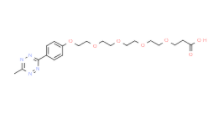 Methyltetrazine-PEG4-acid	 