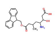 CAS号：158257-40-0，抑胃酶氨酸-FMOC，FMOC-STA-OH