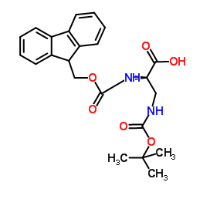 CAS号：162558-25-0，磷酸二铵Dap Boc标记，N-Fmoc-N'-Boc-L-2,3-二氨基丙酸