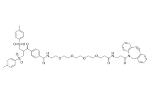 Bis-sulfone-PEG4-DBCO Bis-sulfone-PEG4-DBCO