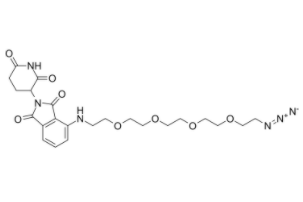 Pomalidomide-PEG4-azide 