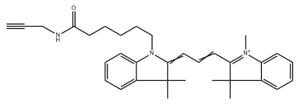 CAS号：1902918-31-3，Cy3 alkyne，Cy3-炔基