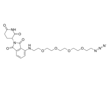 Pomalidomide-PEG4-azide 
