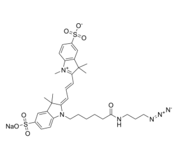 Sulfo-cyanine3 azide sodium 