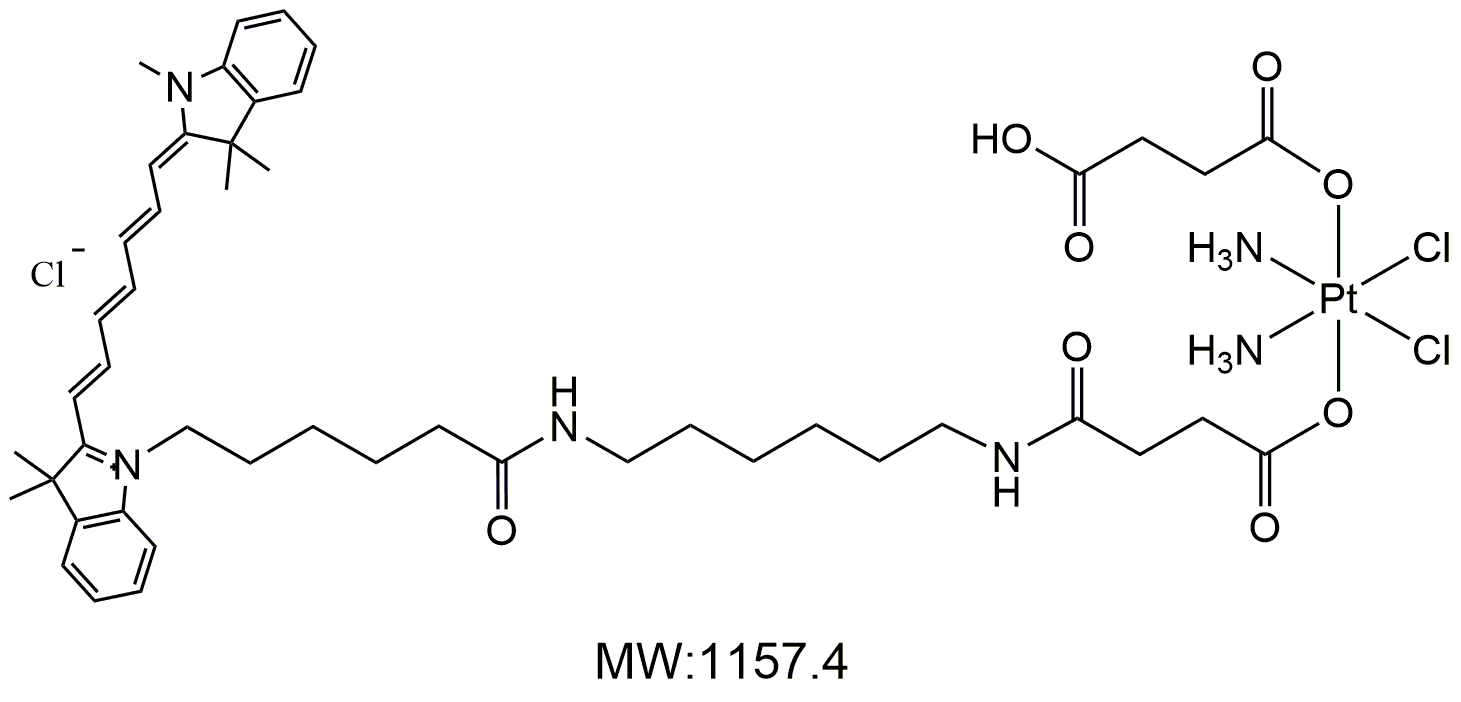 Cy7-顺铂，Cy7-Cisplatin，顺铂