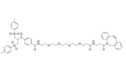 	Bis-sulfone-PEG4-DBCO 