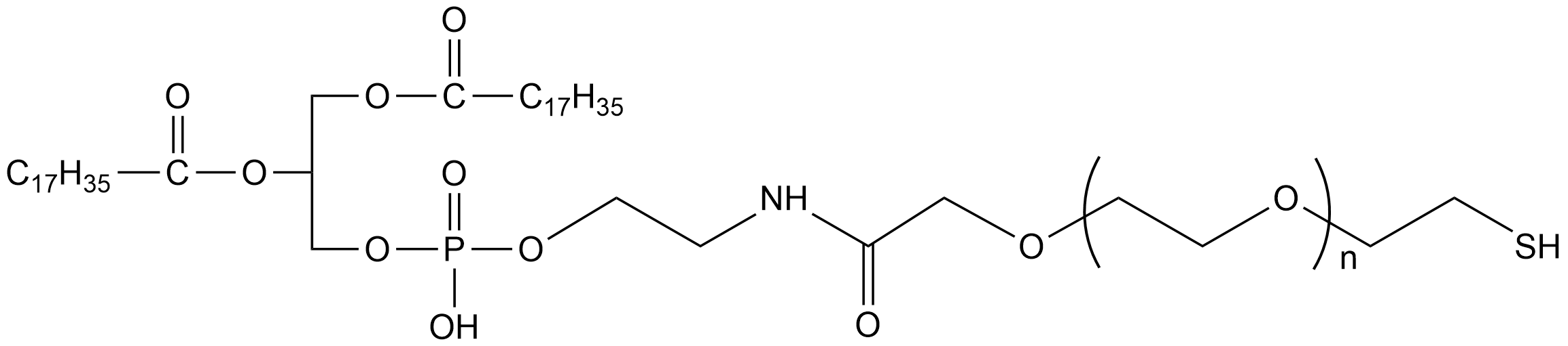 巯基PEG磷脂，DSPE-PEG2000-SH