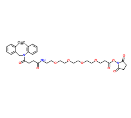二苯基环辛炔-四聚乙二醇-活性酯	  