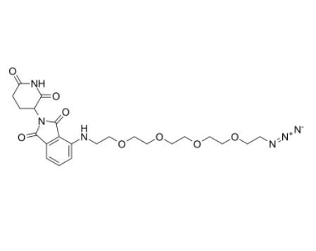 	Pomalidomide-PEG4-azide 
