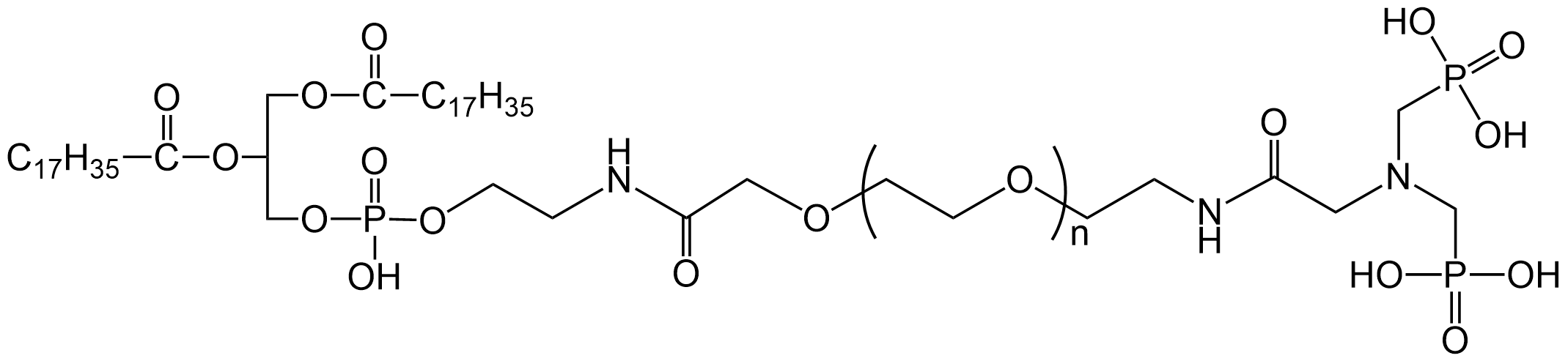 DSPE-PEG2K-Diphosphate，磷脂-聚乙二醇-二磷酸酯修饰