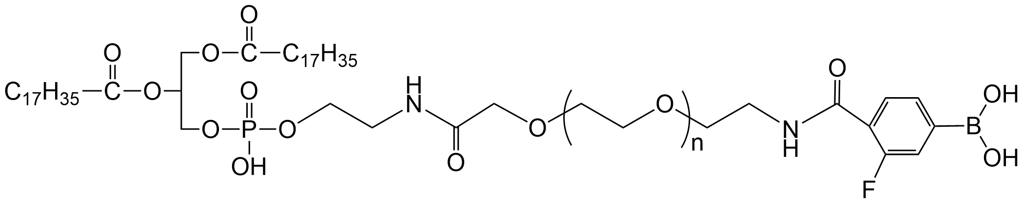 DSPE-PEG2K-FPBA，磷脂-聚乙二醇-4-甲基苯硼酸
