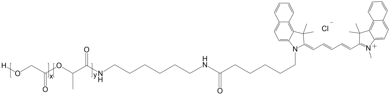 PLGA-CY5.5，聚乳酸-羟基乙酸-CY5.5