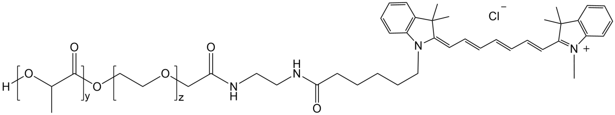 PLA-PEG-CY7.5，聚乳酸-聚乙二醇-CY5.5