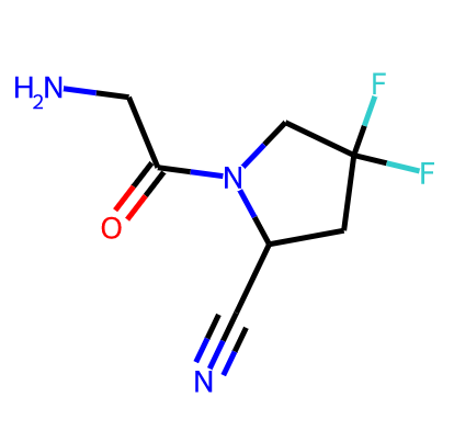 (S)-1-(2-aminoacetyl)-4,4-difluoropyrrolidine-2-carbonitrile 