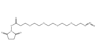 N3-PEG4-CH2CH2COONHS Ester