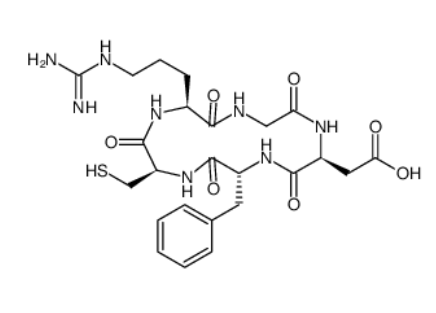 Cyclo(-Arg-Gly-Asp-D-Phe-Cys) acetate salt