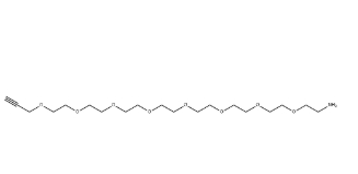 HC≡C-CH2-PEG8-NH2