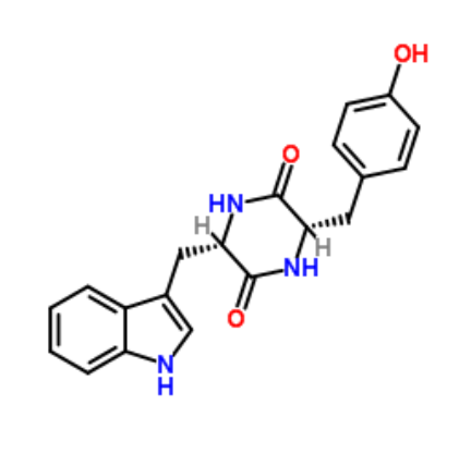 	Cyclo(-Trp-Tyr)