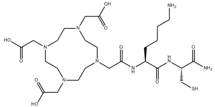 二肽DOTA-Lys-Cys 