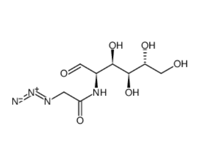 2-[(叠氮基乙酰基)氨基]-2-脱氧-D-葡萄糖	 