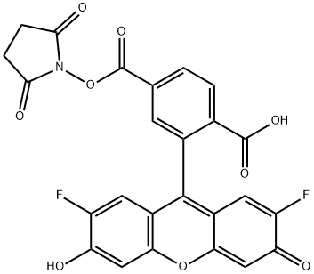 Difluorocarboxyfluorescein NHS Ester, 6-isomer