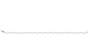 Propargyl PEG10 amine