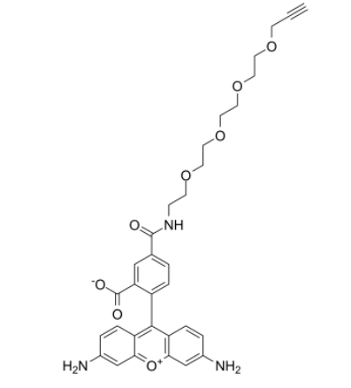 Carboxyrhodamine 110-PEG4-alkyne