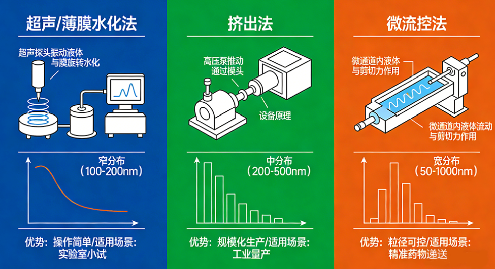 脂质体成熟制备工艺